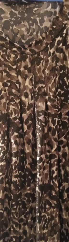 Xl cheeta print top